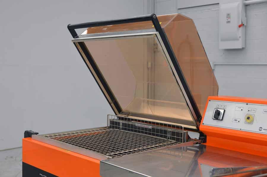 Lot #115: 1996 MiniPack FM 76 Semi-Automatic Shrink Wrap Machine - WireBids